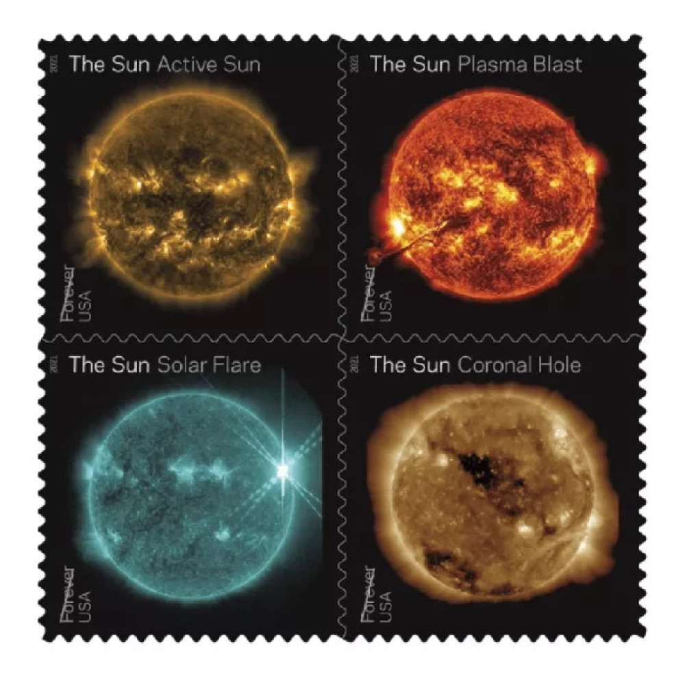 (2021) Sun Science Forever Postage Stamps