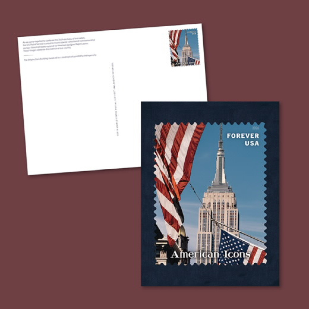 (2026) American Icons Oversized Postcards, Set of 13