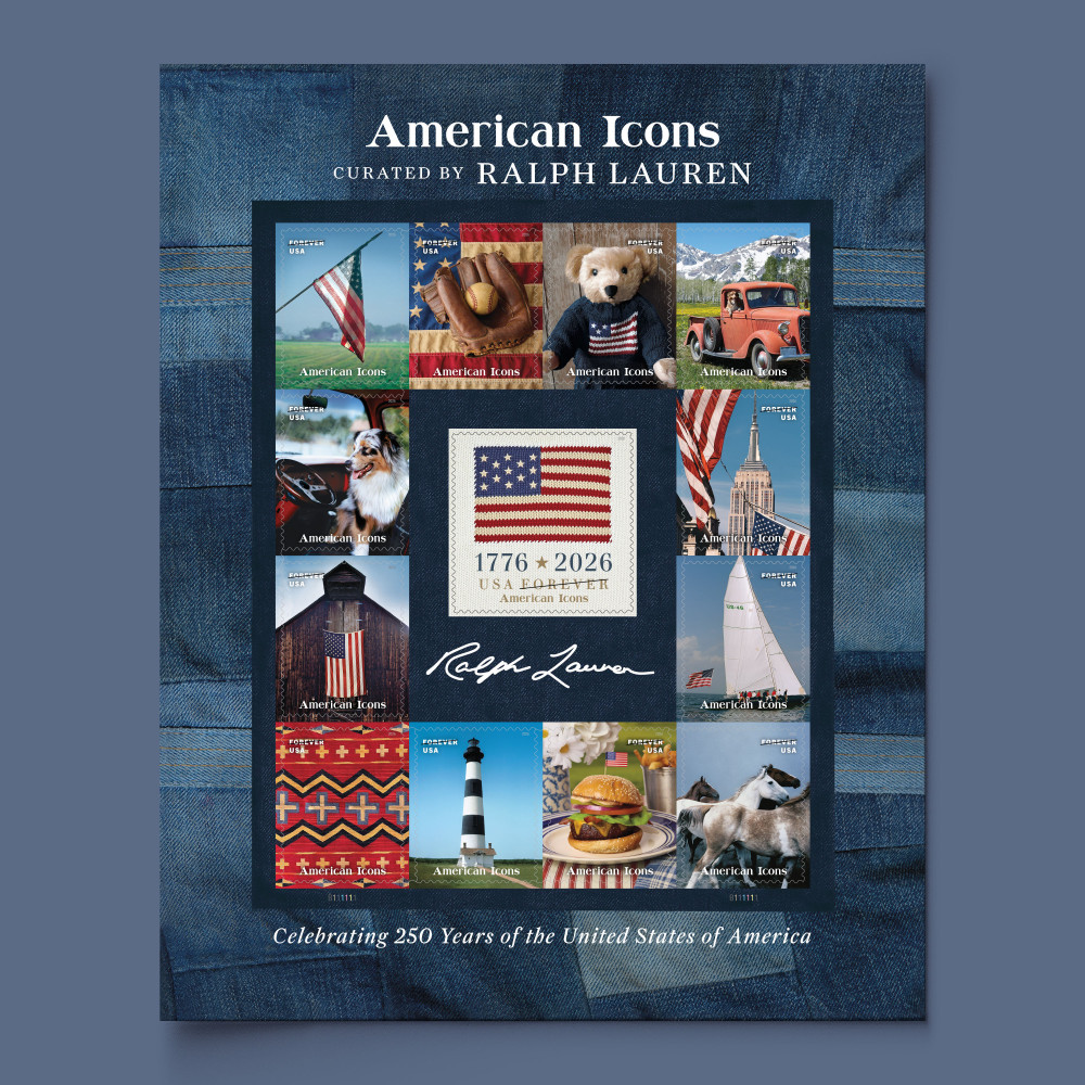 (2026) American Icons Oversized Postcards, Set of 13